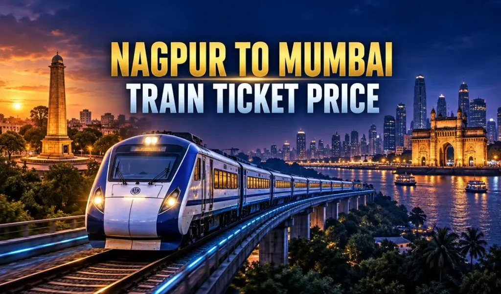 nagpur to mumbai train ticket price