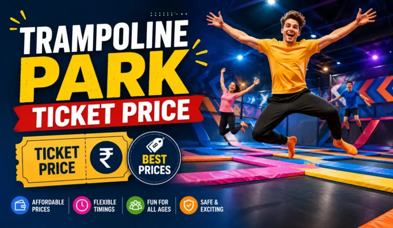 trampoline park ticket price​