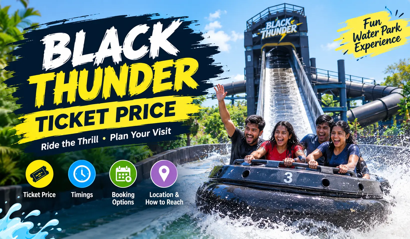 black thunder ticket price