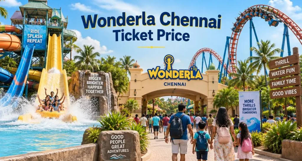 wonderla chennai ticket price​