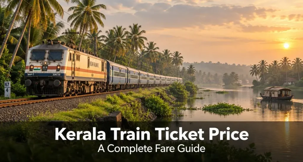 kerala train ticket price