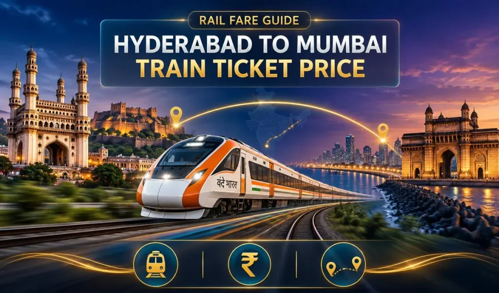 hyderabad to mumbai train ticket price