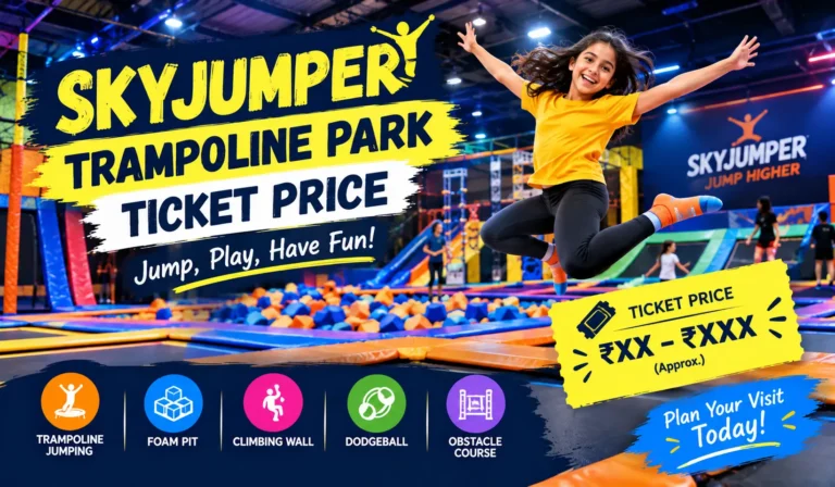 skyjumper trampoline park ticket price