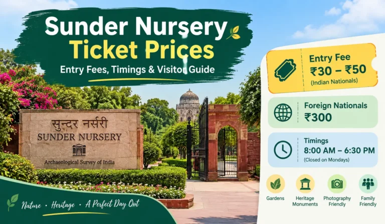 sunder nursery ticket prices