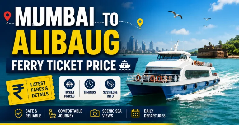 mumbai to alibaug ferry ticket price​