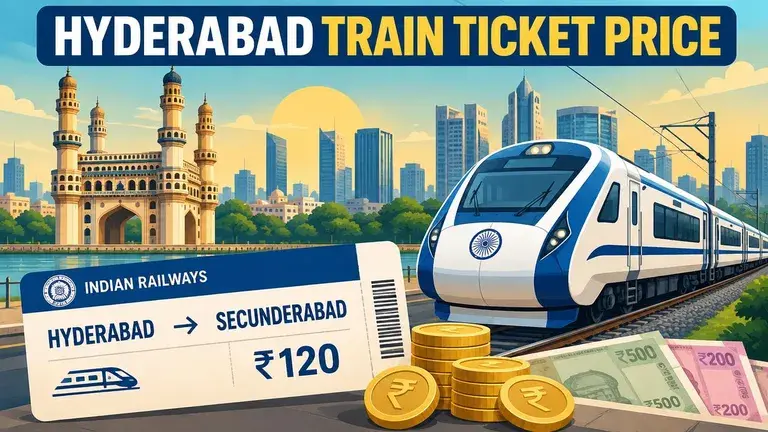 Hyderabad Train Ticket Price