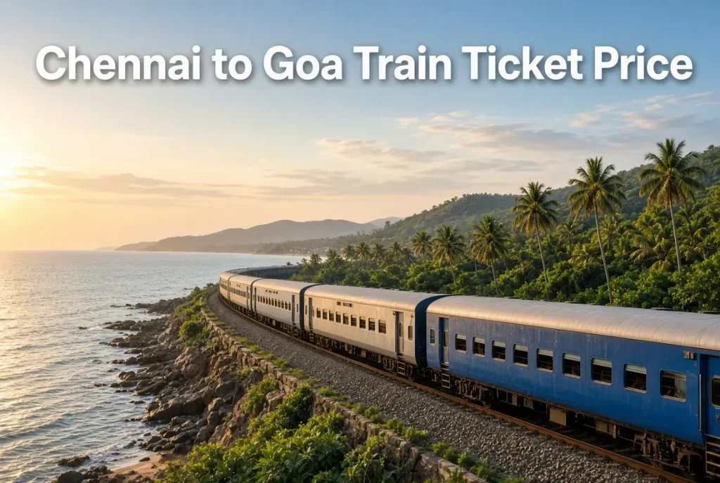 Chennai to Goa Train Ticket Price
