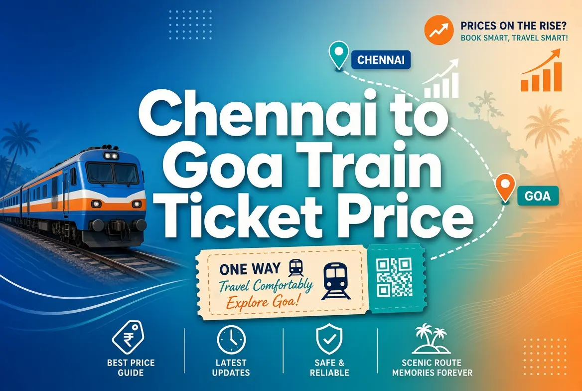 Chennai to Goa Train Ticket Price
