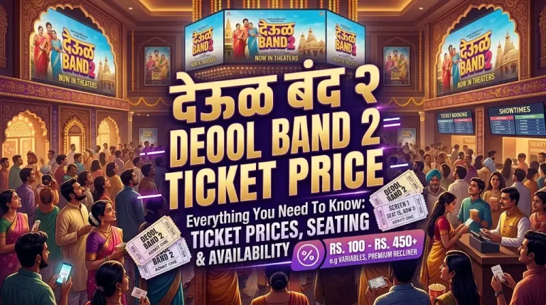 deool band 2 ticket price​