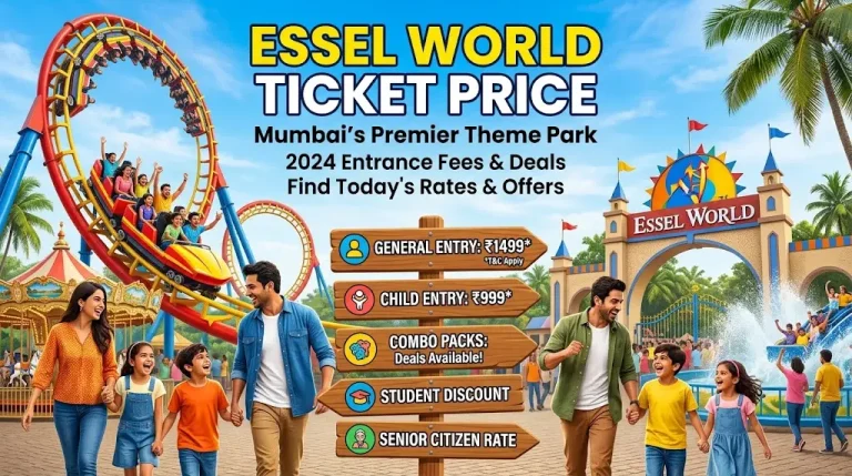 essel world ticket price