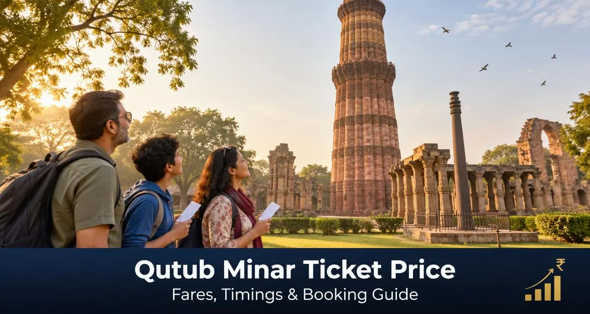 Qutub Minar Ticket Price