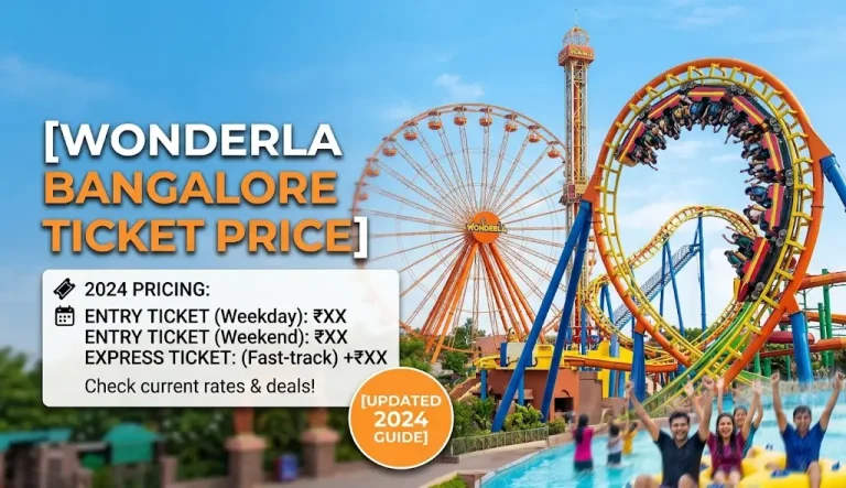 Wonderla Bangalore Ticket Price