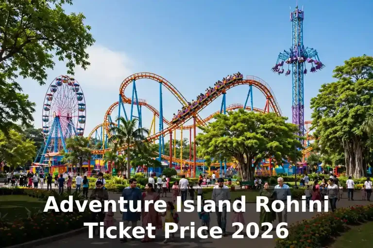 Adventure Island Rohini Ticket Price 2026