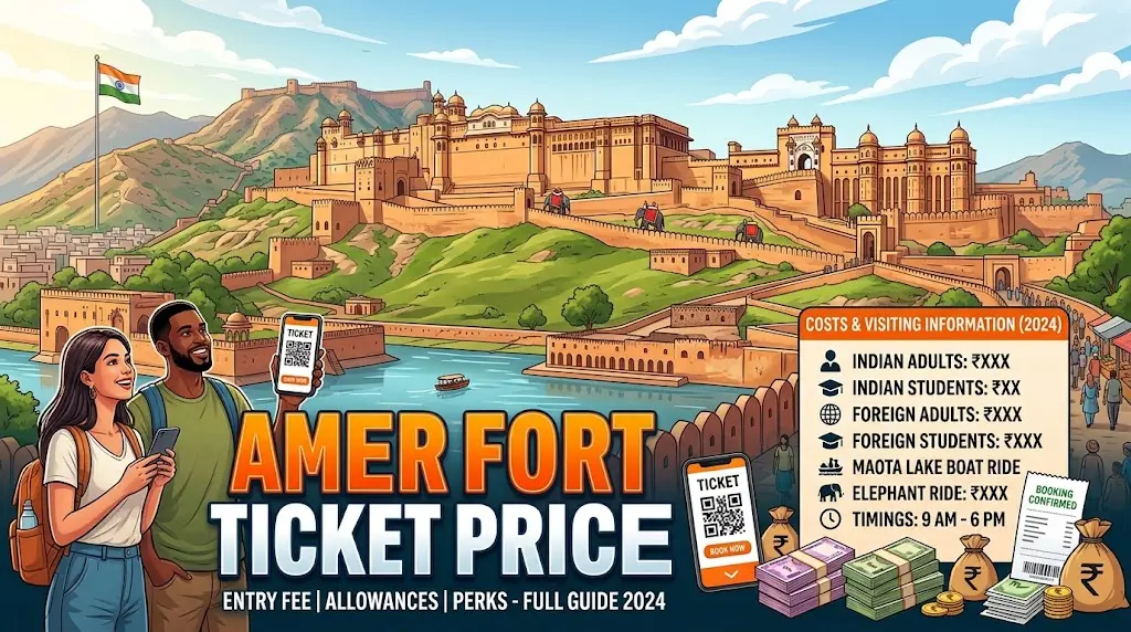 amer fort ticket price