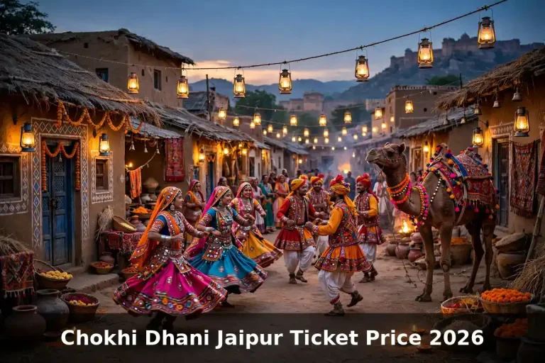 Chokhi Dhani Jaipur Ticket Price 2026