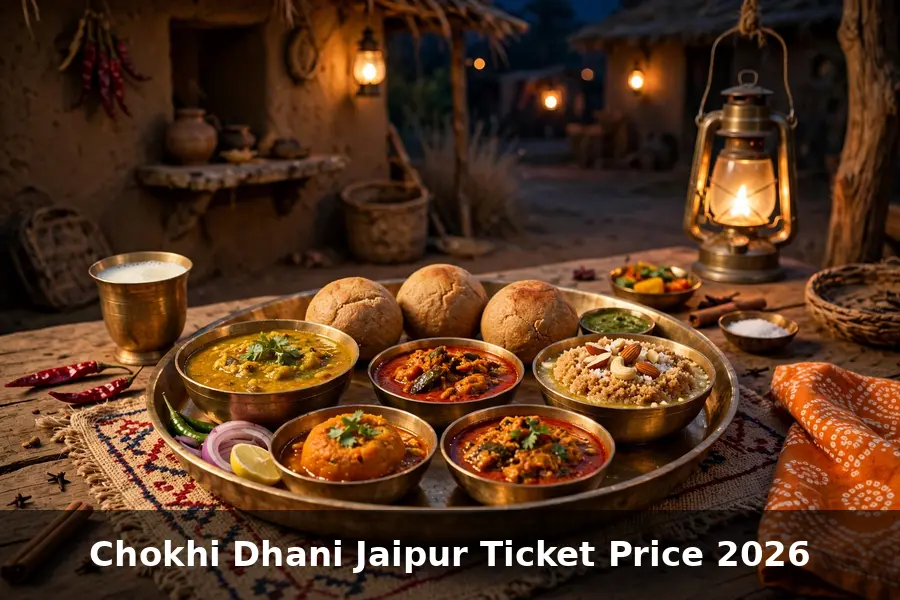 Chokhi Dhani Jaipur Ticket Price 2026