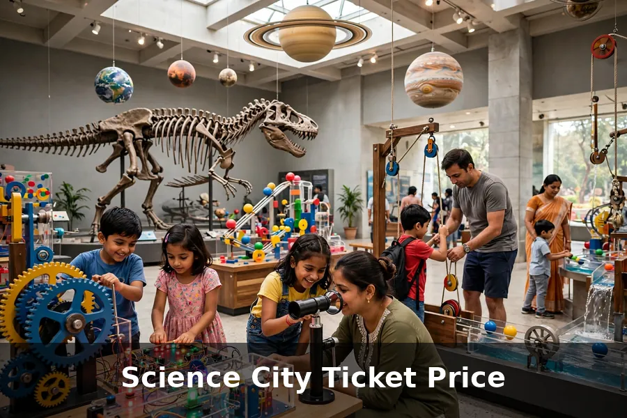 Science City attractions and ticket booking