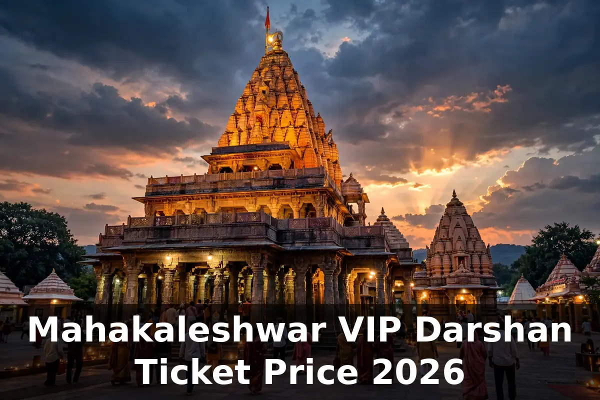 Mahakaleshwar VIP Darshan Ticket Price 2026