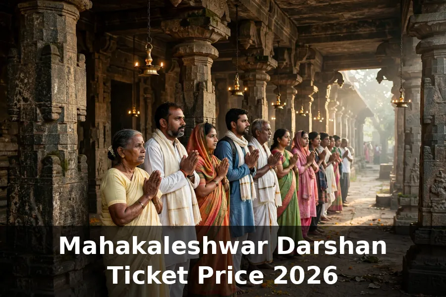 Mahakaleshwar VIP darshan ticket price 2026