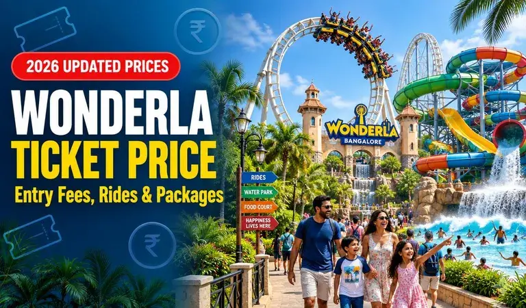 Wonderla Bangalore Ticket Price